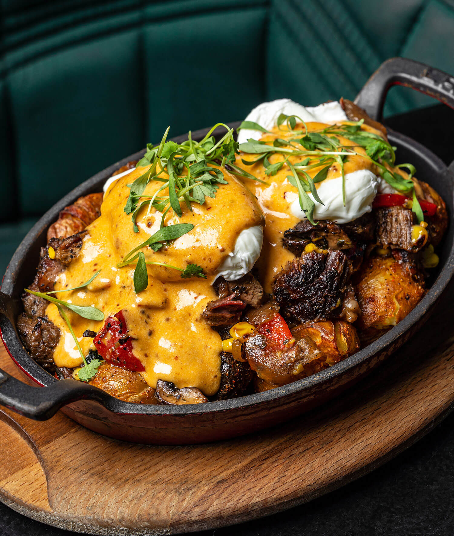 short rib hash skillet